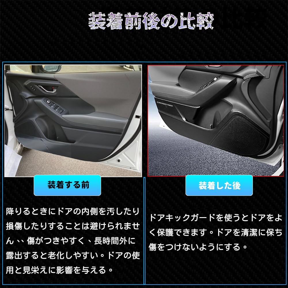 スバル　純正　ドアスカッフプロテクター（キックガード）クロストレック 楽天市場】【期間限定☆全品対象15％OFFクーポンあり】スバル